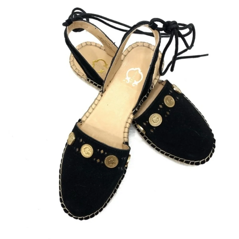 C Wonder Michaela Lace Up Espadrilles Size 8.5